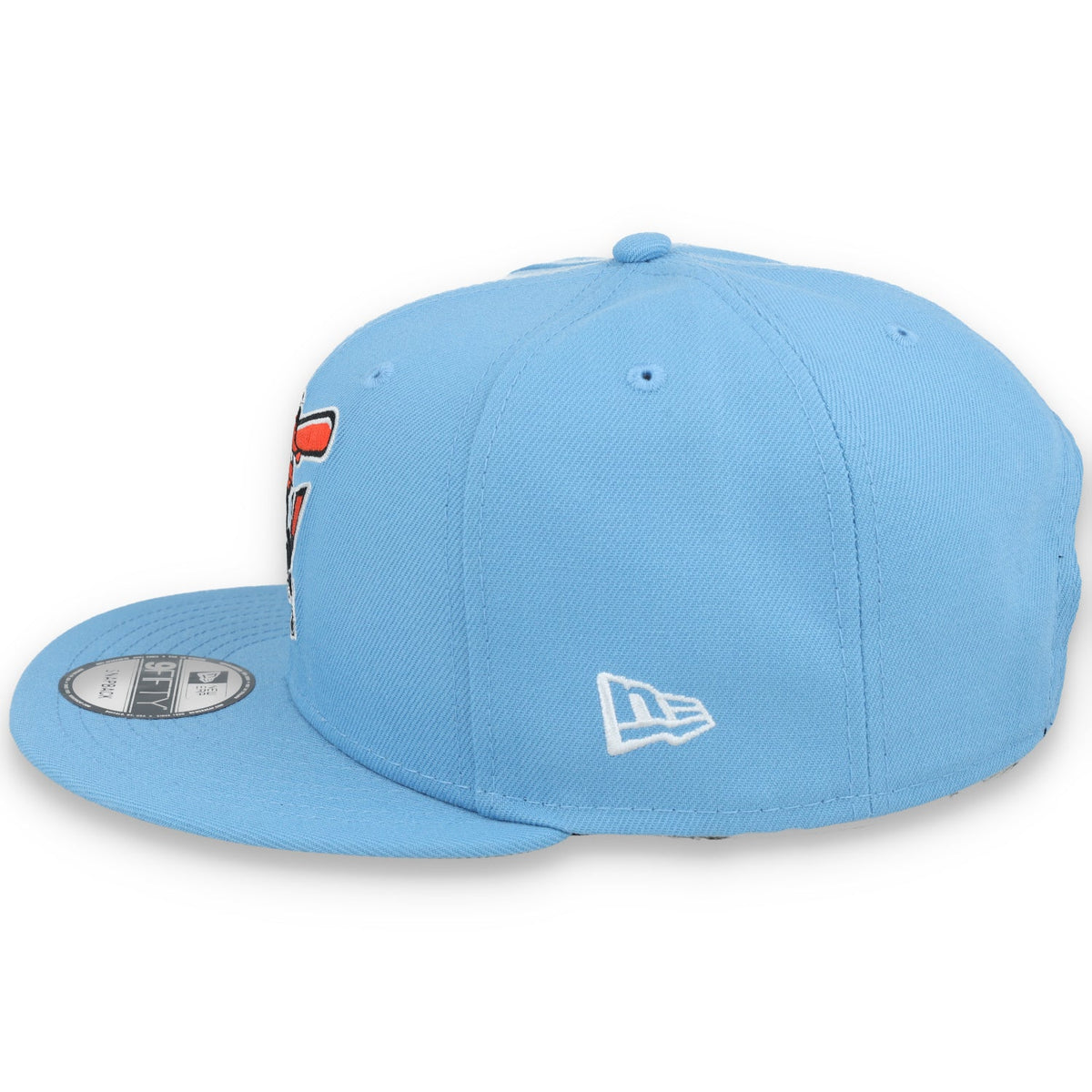 New Era Baltimore Orioles Cooperstown Evergreen 9FIFTY Snapback Hat - Sky Blue product image 4, provided for visual
