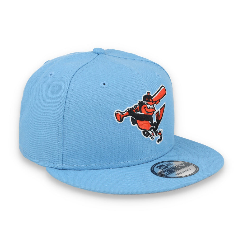 New Era Baltimore Orioles Cooperstown Evergreen 9FIFTY Snapback Hat - Sky Blue product image 1, provided for visual