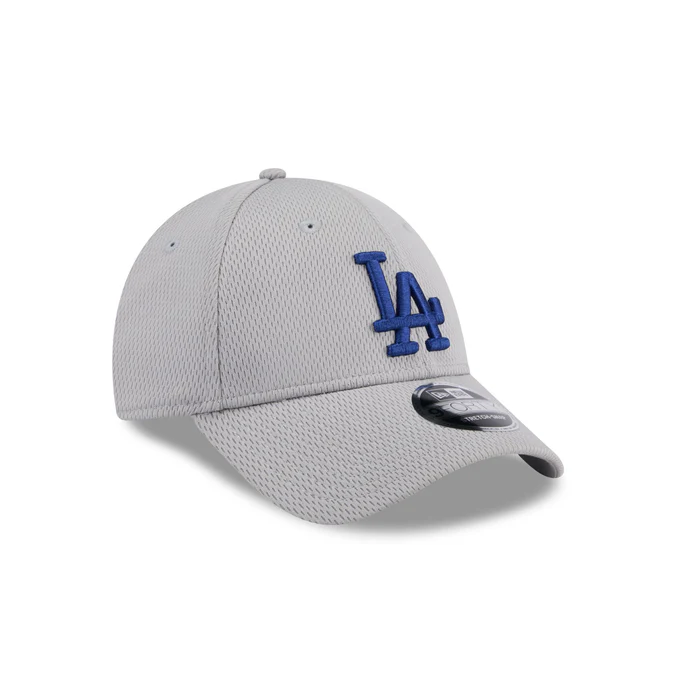 New Era Los Angles Dodgers Clubhouse 9FORTY Stretch-Snap Hat-Grey product image 1, provided for visual reference and product