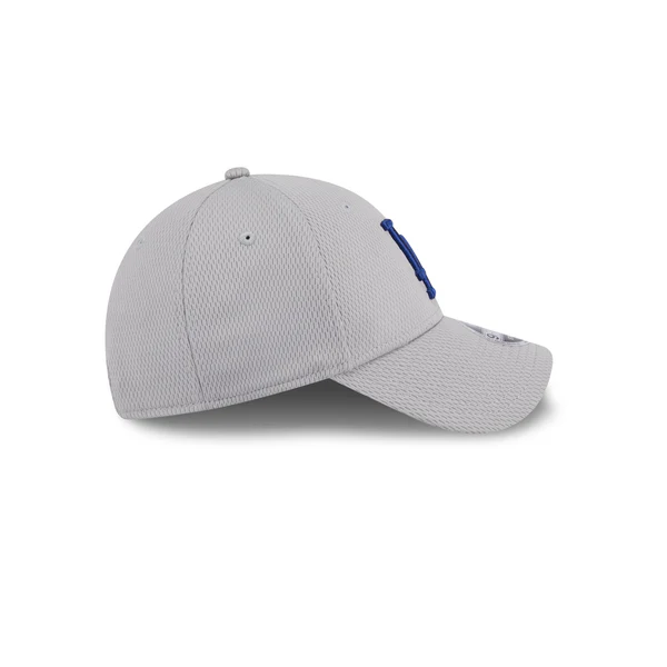 New Era Los Angles Dodgers Clubhouse 9FORTY Stretch-Snap Hat-Grey product image 5, provided for visual reference and product