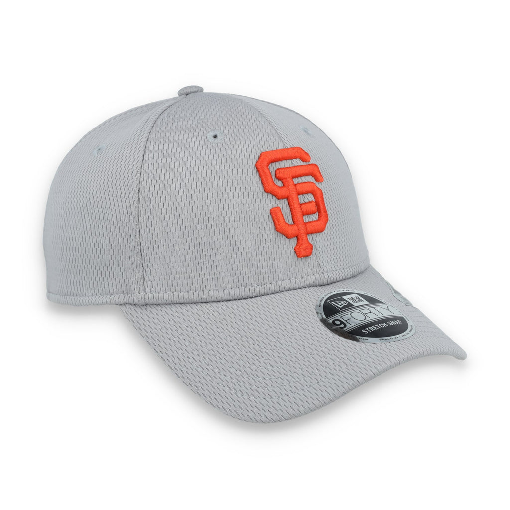New Era San Francisco Giants Clubhouse 9FORTY Stretch-Snap Hat-Grey product image 1, provided for visual reference and
