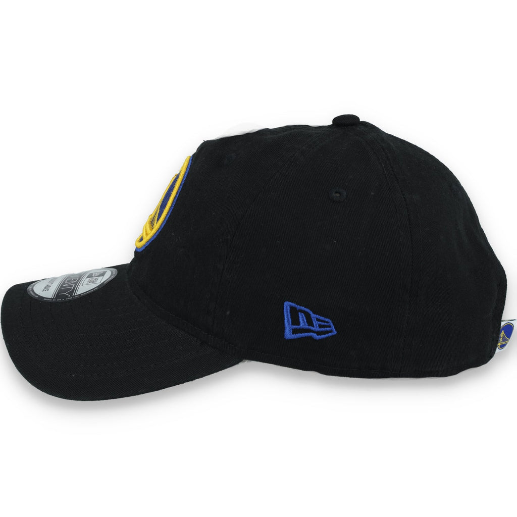 New Era Golden State Warriors Core 2.0 Adjustable 9TWENTY Hat-Black product image 6, provided for visual reference and