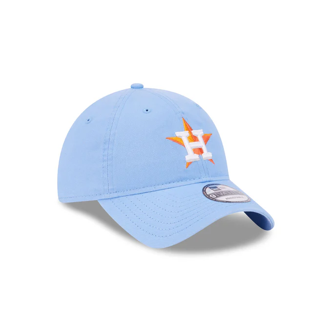 New Era Houston Astros Core Classic 2.0 9Twenty Adjustable Hat-Sky Blue product image 1, provided for visual reference and