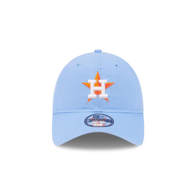 New Era Houston Astros Core Classic 2.0 9Twenty Adjustable Hat-Sky Blue product image 2, provided for visual reference and