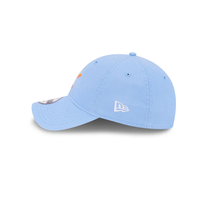 New Era Houston Astros Core Classic 2.0 9Twenty Adjustable Hat-Sky Blue product image 4, provided for visual reference and