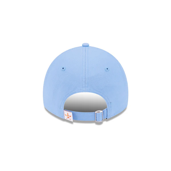 New Era Houston Astros Core Classic 2.0 9Twenty Adjustable Hat-Sky Blue product image 6, provided for visual reference and