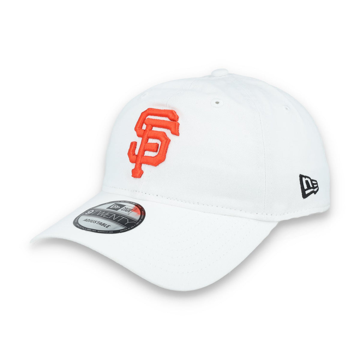 New Era San Francisco Giants Core Classic 2.0 9Twenty Adjustable Hat-White product image 6, provided for visual reference