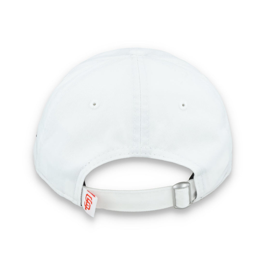 New Era San Francisco Giants Core Classic 2.0 9Twenty Adjustable Hat-White product image 4, provided for visual reference