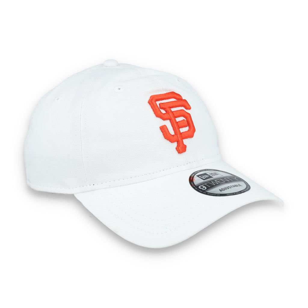 New Era San Francisco Giants Core Classic 2.0 9Twenty Adjustable Hat-White product image 2, provided for visual reference