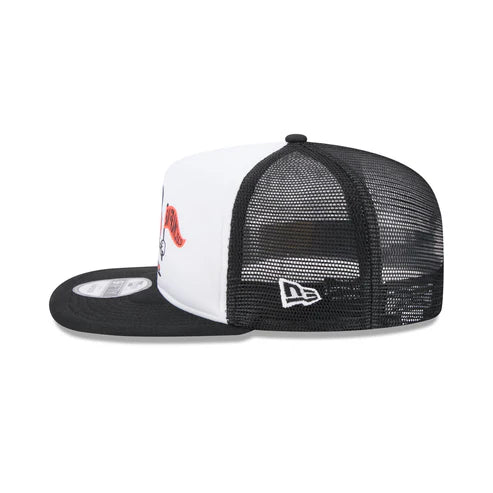 New Era San Francisco Giants Mascot Court Sport 9FIFTY A-Frame Trucker Hat product image 4, provided for visual reference