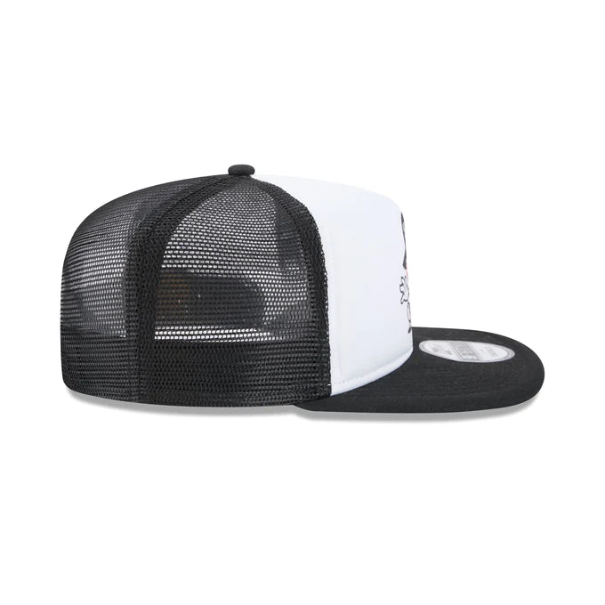 New Era Youth San Francisco Giants Mascot Court Sport 9FIFTY A-Frame Trucker Hat product image 5, provided for visual