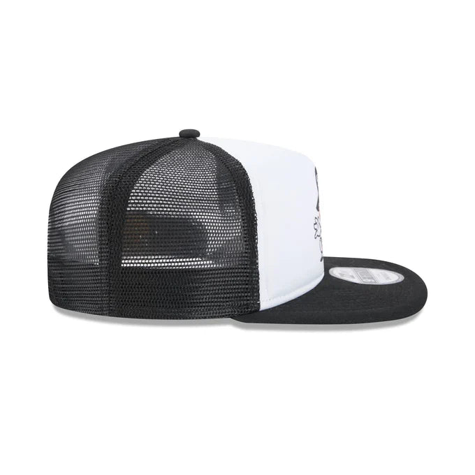 New Era San Francisco Giants Mascot Court Sport 9FIFTY A-Frame Trucker Hat product image 5, provided for visual reference