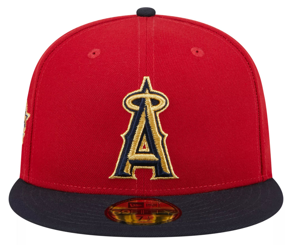 New Era Los Angeles Angels Game Day 59FIFTY Fitted Hat product image 2, provided for visual reference and product detail