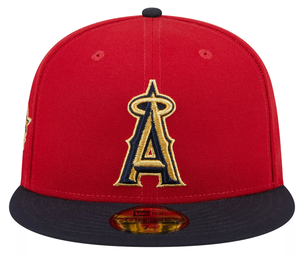 New Era Los Angeles Angels Game Day 59FIFTY Fitted Hat product image 2, provided for visual reference and product detail
