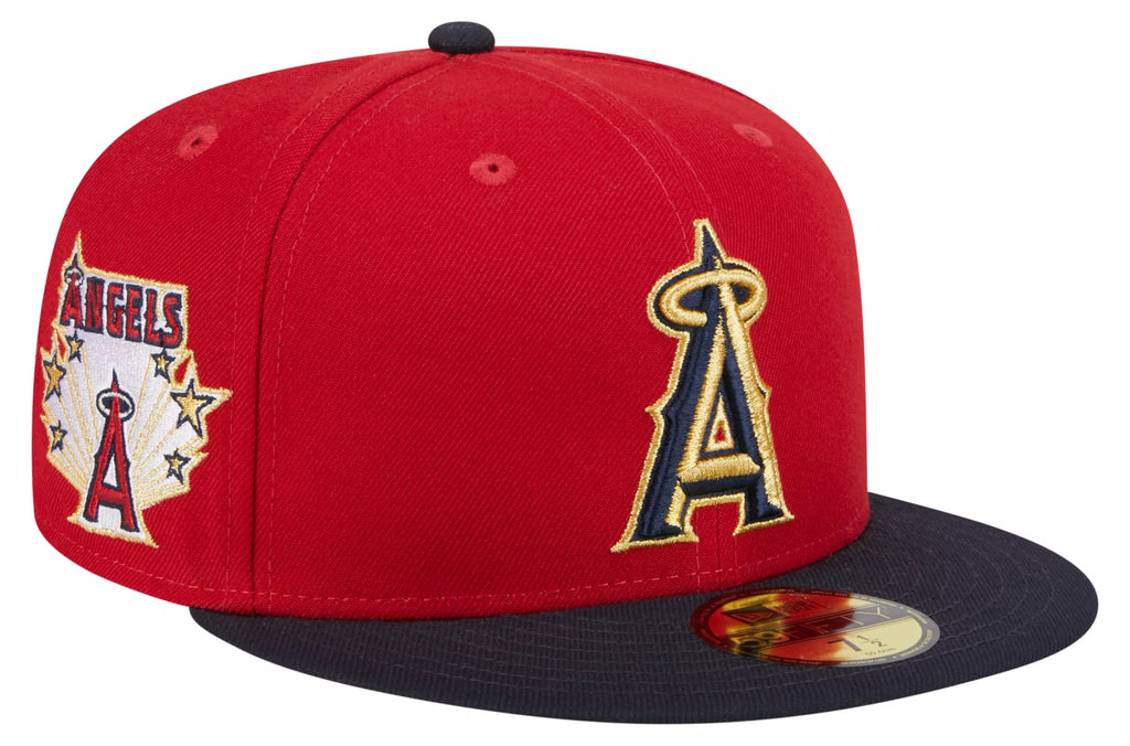 New Era Los Angeles Angels Game Day 59FIFTY Fitted Hat product image 1, provided for visual reference and product detail