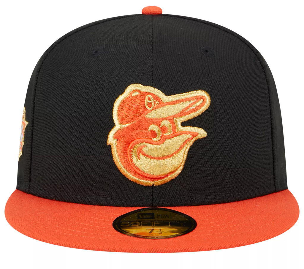 New Era Baltimore Orioles Game Day 59FIFTY Fitted Hat product image 3, provided for visual reference and product detail