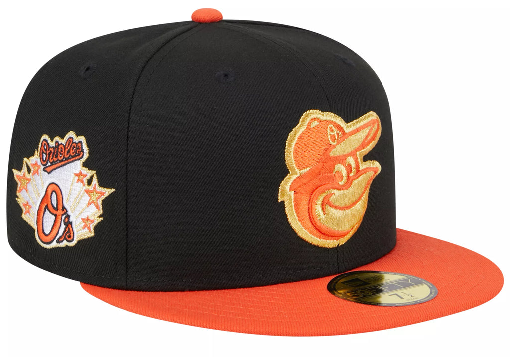 New Era Baltimore Orioles Game Day 59FIFTY Fitted Hat product image 1, provided for visual reference and product detail