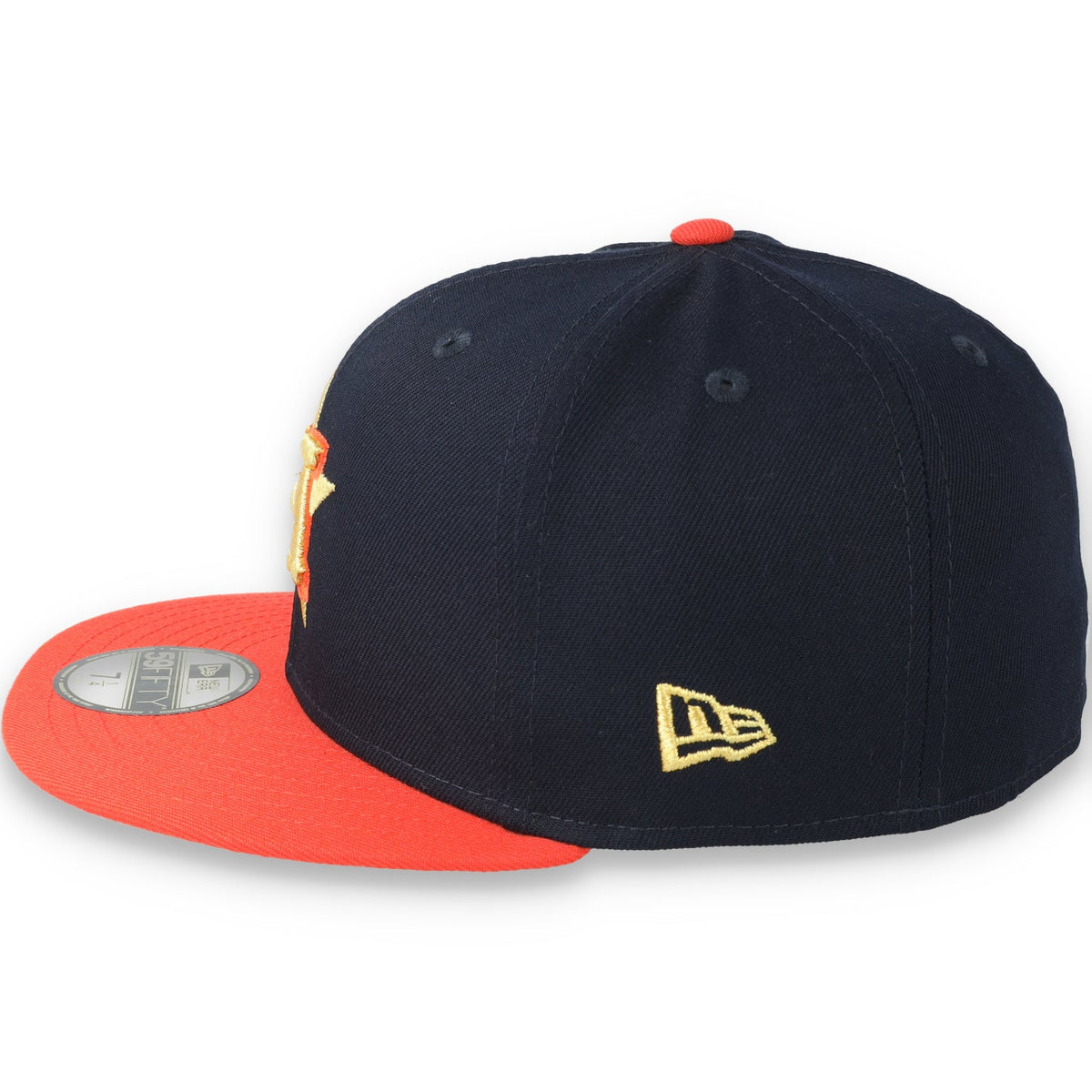 New Era Houston Astros Game Day 59FIFTY Fitted Hat product image 4, provided for visual reference and product detail review