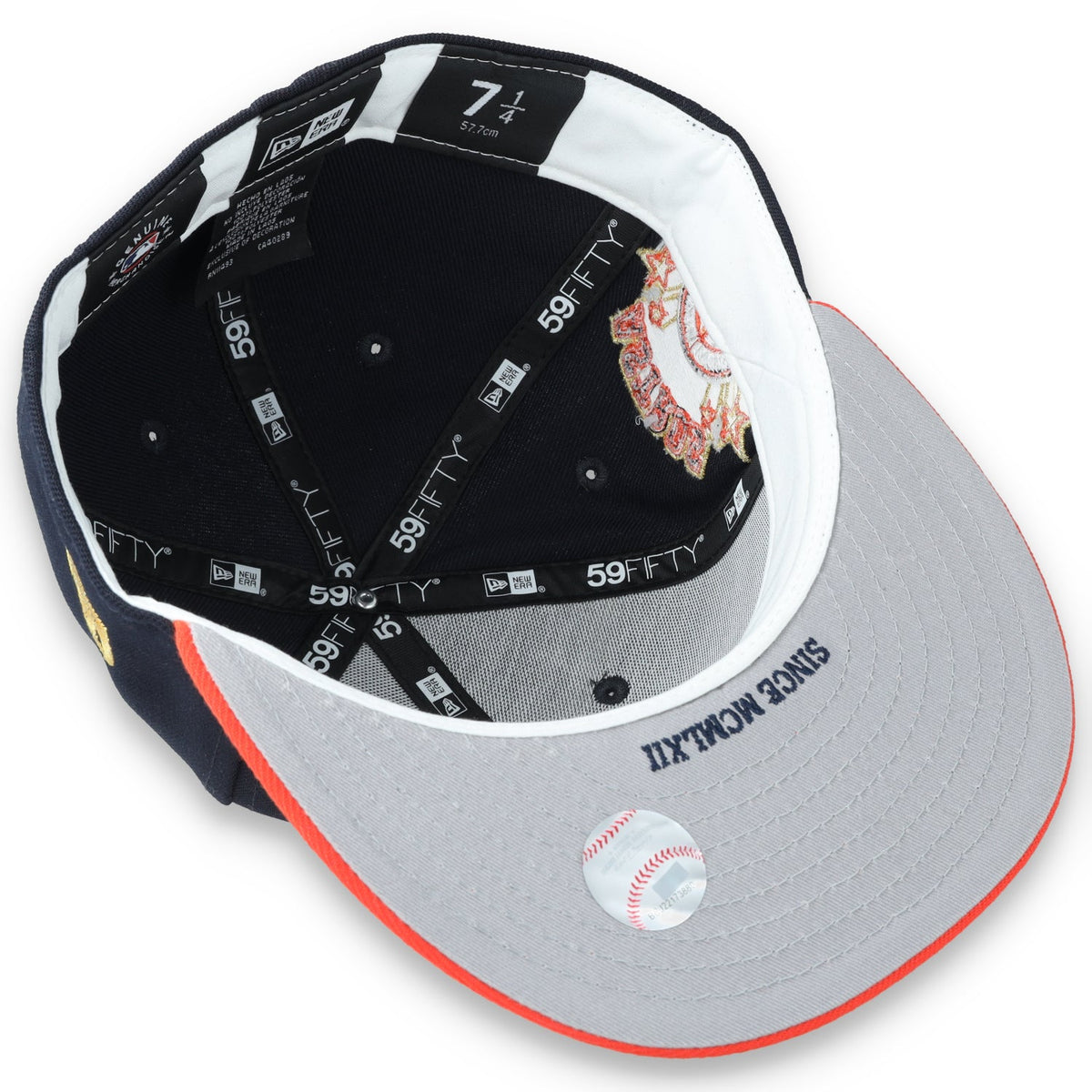 New Era Houston Astros Game Day 59FIFTY Fitted Hat product image 7, provided for visual reference and product detail review