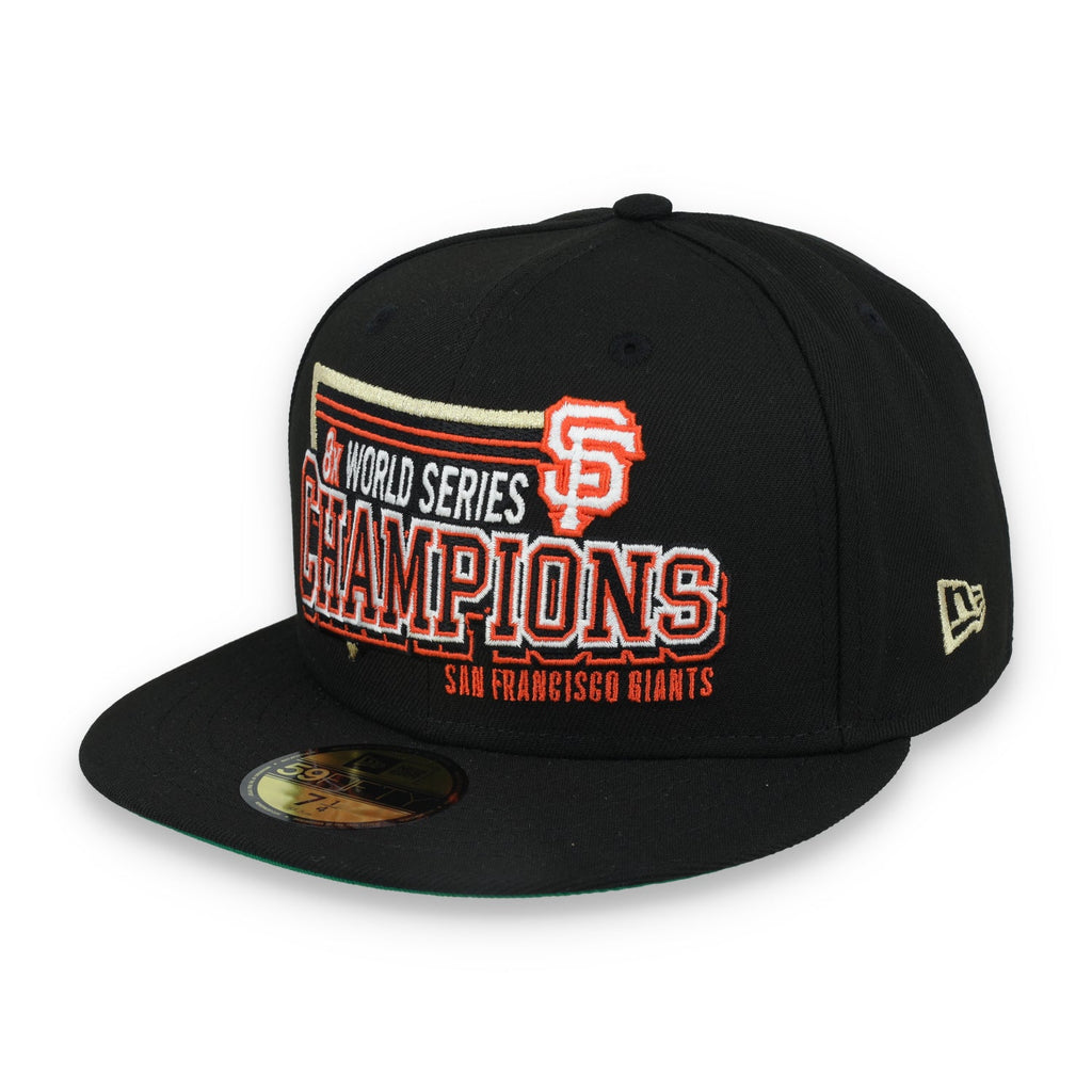 New Era San Francisco Giants 8x Championship Throwback 59FIFTY Fitted Hat product image 3, provided for visual reference and
