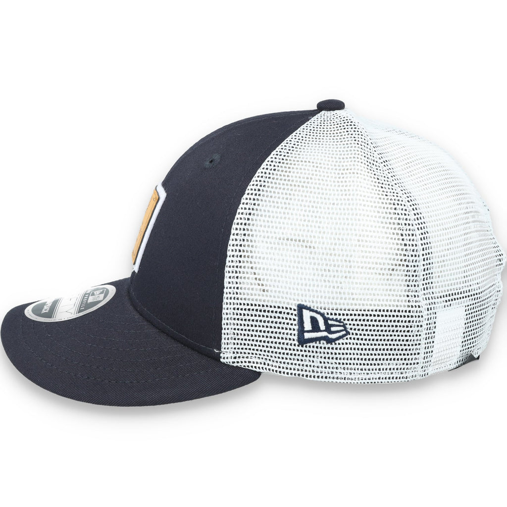 New Era New York Yankees Court Sport Low Profile 9FIFTY Trucker Snapback Hat product image 4, provided for visual reference