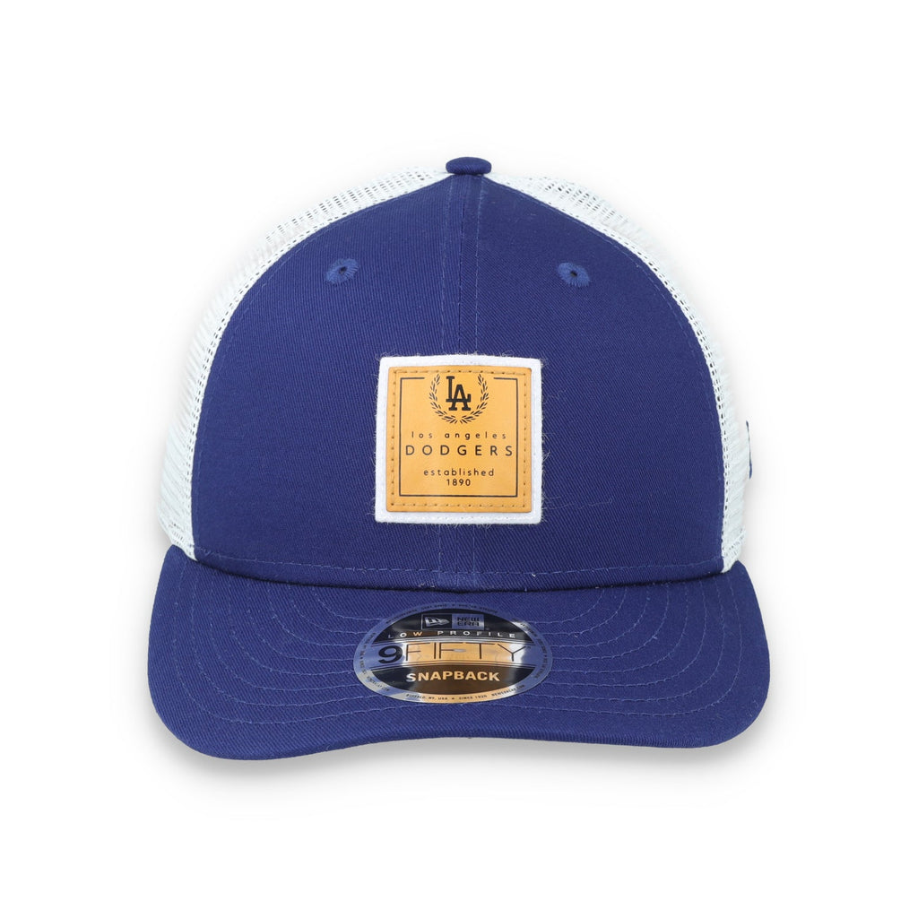 New Era Los Angeles Dodgers Court Sport Low Profile 9FIFTY Trucker Snapback Hat product image 2, provided for visual