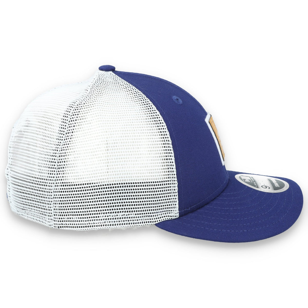New Era Los Angeles Dodgers Court Sport Low Profile 9FIFTY Trucker Snapback Hat product image 5, provided for visual