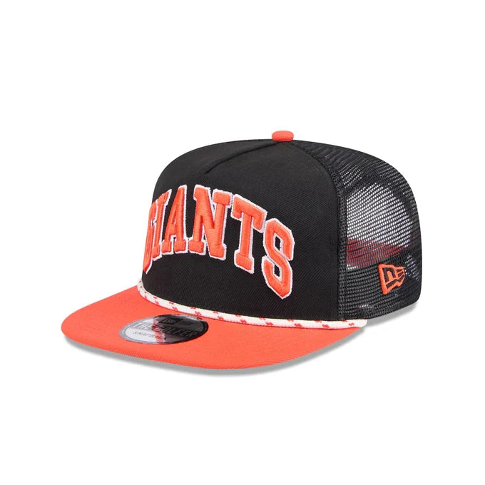 New Era San Francisco Giants Throwback The Golfer Snapback Hat product image 2, provided for visual reference and product