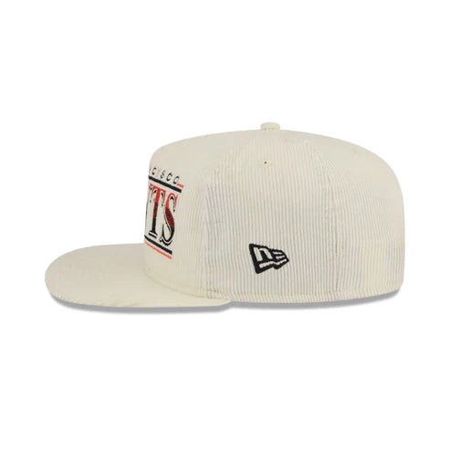 New Era San Francisco Giants Corduroy Throwback The Golfer Snapback Hat product image 4, provided for visual reference and