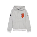 New Era Men San Francisco Giants Logo Select Full-Zip Hoodie-Gray product image 1, provided for visual reference and product