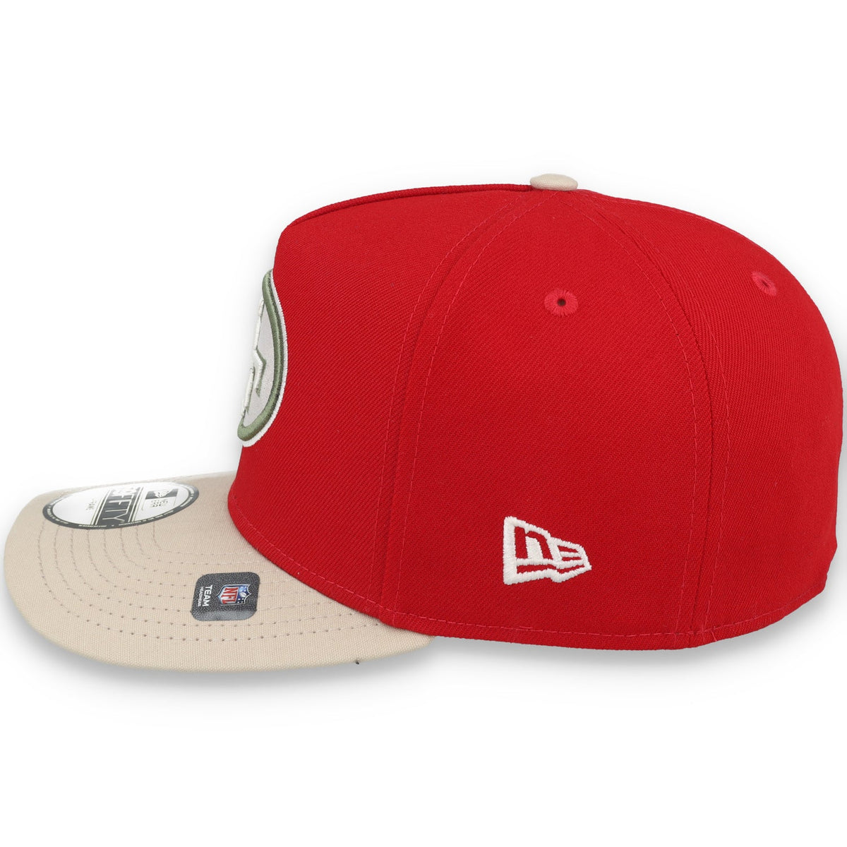 New Era San Francisco 49ers 70th Anniversary Side Patch Canvas A-Frame 59FIFTY Fitted Hat product image 4, provided for