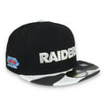 New Era Las Vegas Raiders XVII Super Bowl Side Patch Metallic Camo 59FIFTY Fitted Hat product image 1, provided for visual
