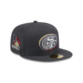 New Era San Francisco 49ers 2024 NFL DRAFT On Stage 59FIFTY Fitted Hat-Grey product image 1, provided for visual reference
