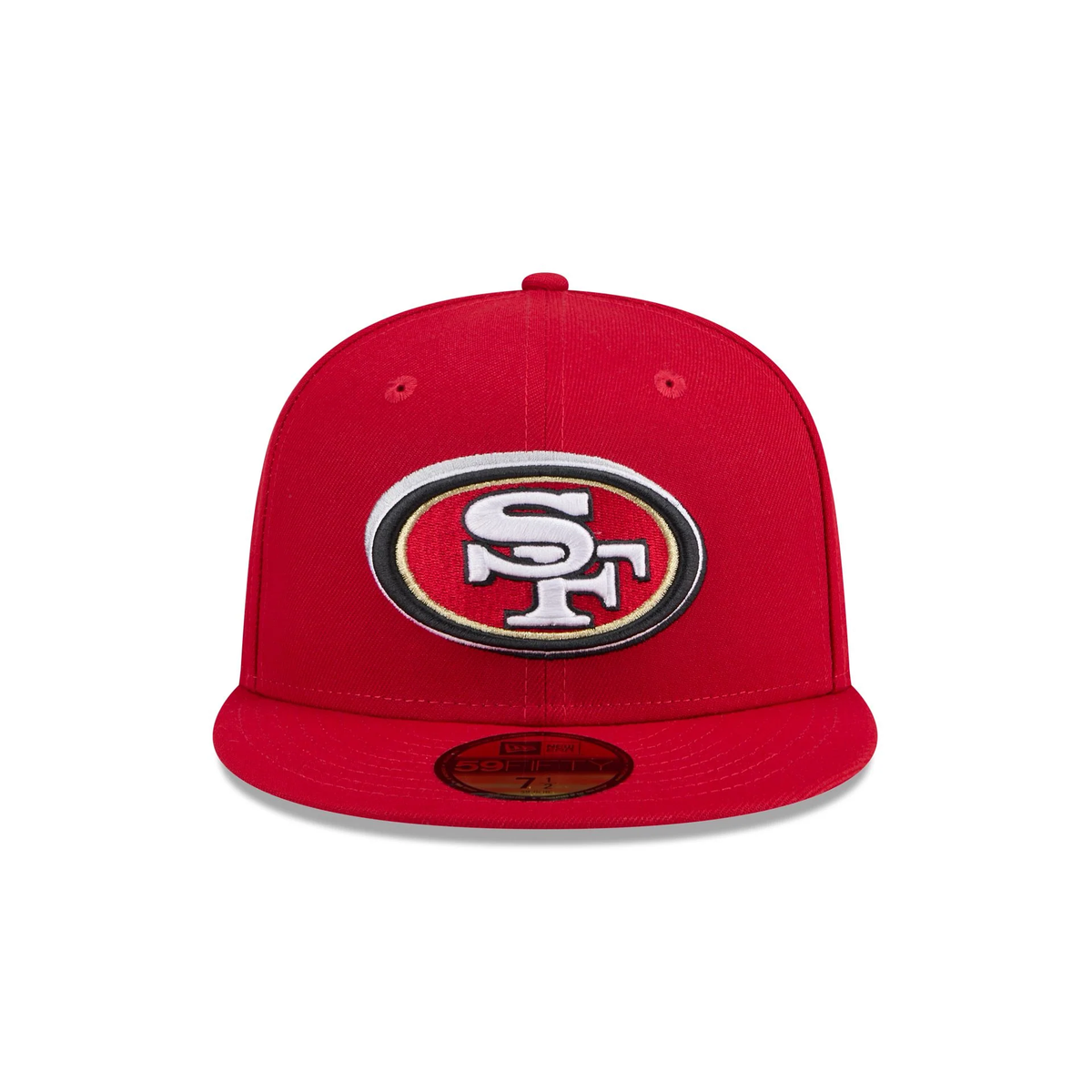 New Era San Francisco 49ers 2024 NFL Draft 59FIFTY Fitted-Red product image 2, provided for visual reference and product