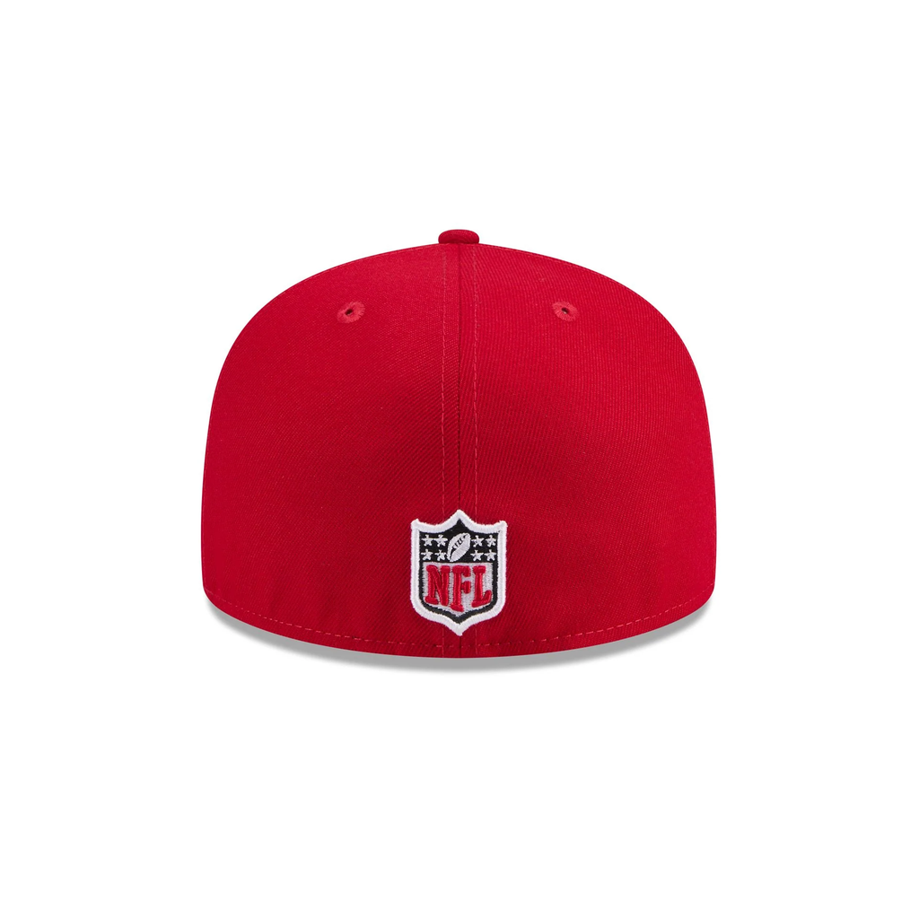 New Era San Francisco 49ers 2024 NFL Draft 59FIFTY Fitted-Red product image 3, provided for visual reference and product