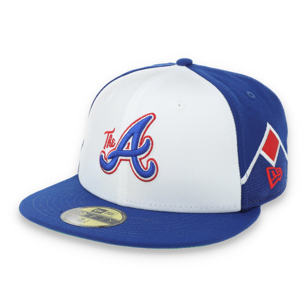 New Era Atlanta Braves City Connect 59Fifty Fitted Hat product image 3, provided for visual reference and product detail