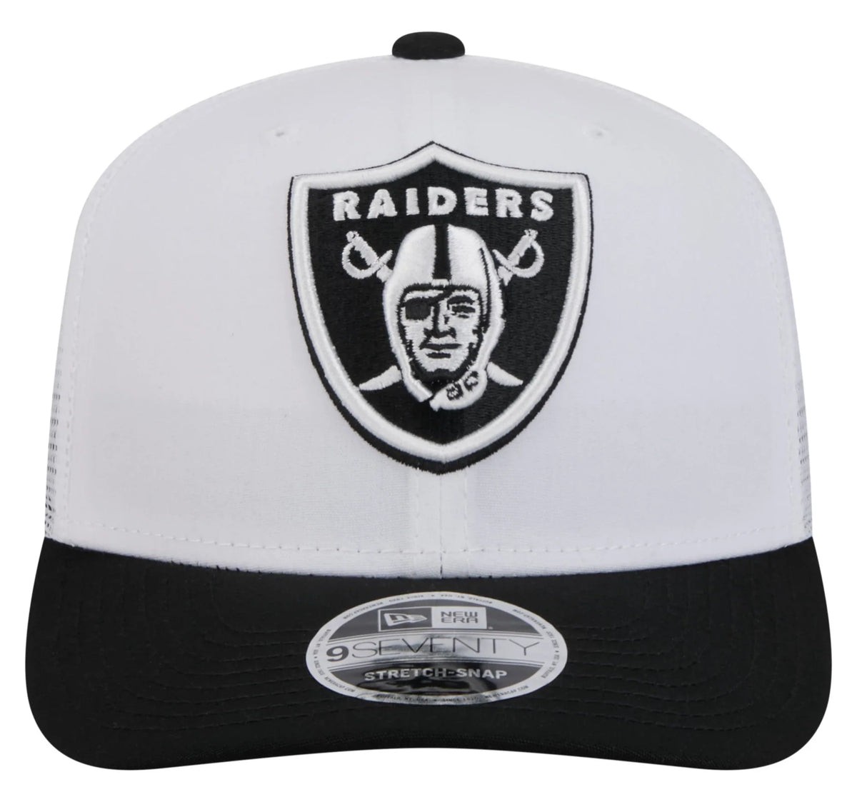 New Era Las Vegas Raiders 2024 Training Camp 9Seventy Adjustable Hat - White product image 2, provided for visual reference