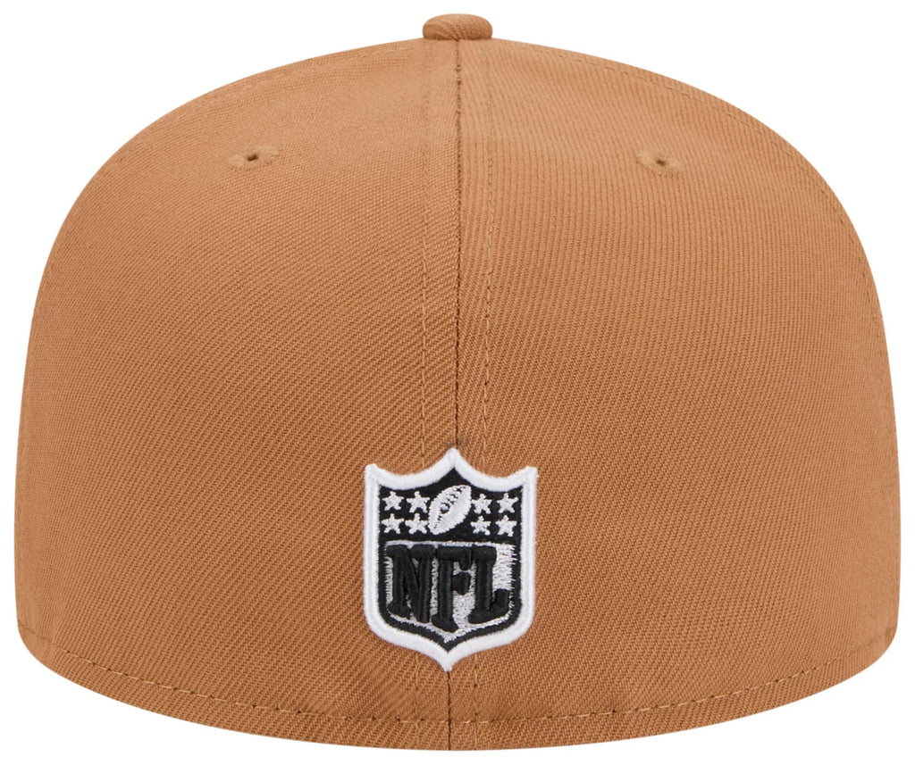 New Era Las Vegas Raiders Color Pack 59FIFTY Fitted Hat-Brown product image 4, provided for visual reference and product