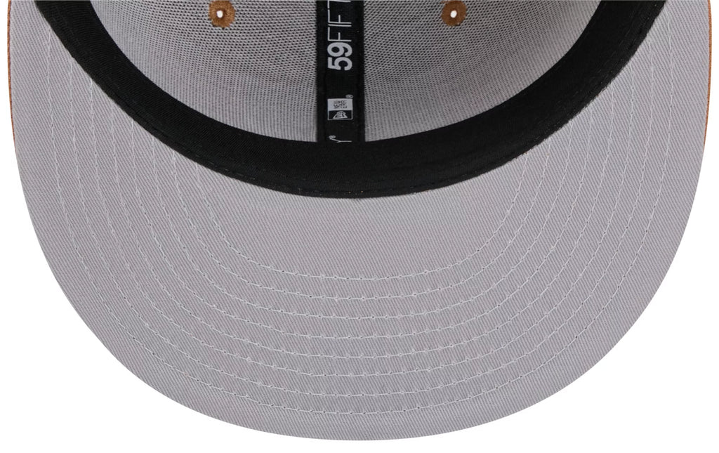 New Era Las Vegas Raiders Color Pack 59FIFTY Fitted Hat-Brown product image 5, provided for visual reference and product
