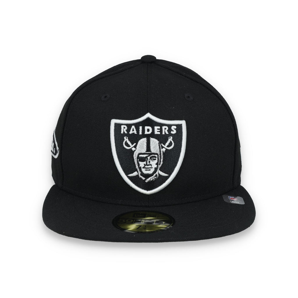 New Era Kids Las Vegas Raiders Pennant 59Fifty Fitted Hat product image 2, provided for visual reference and product detail