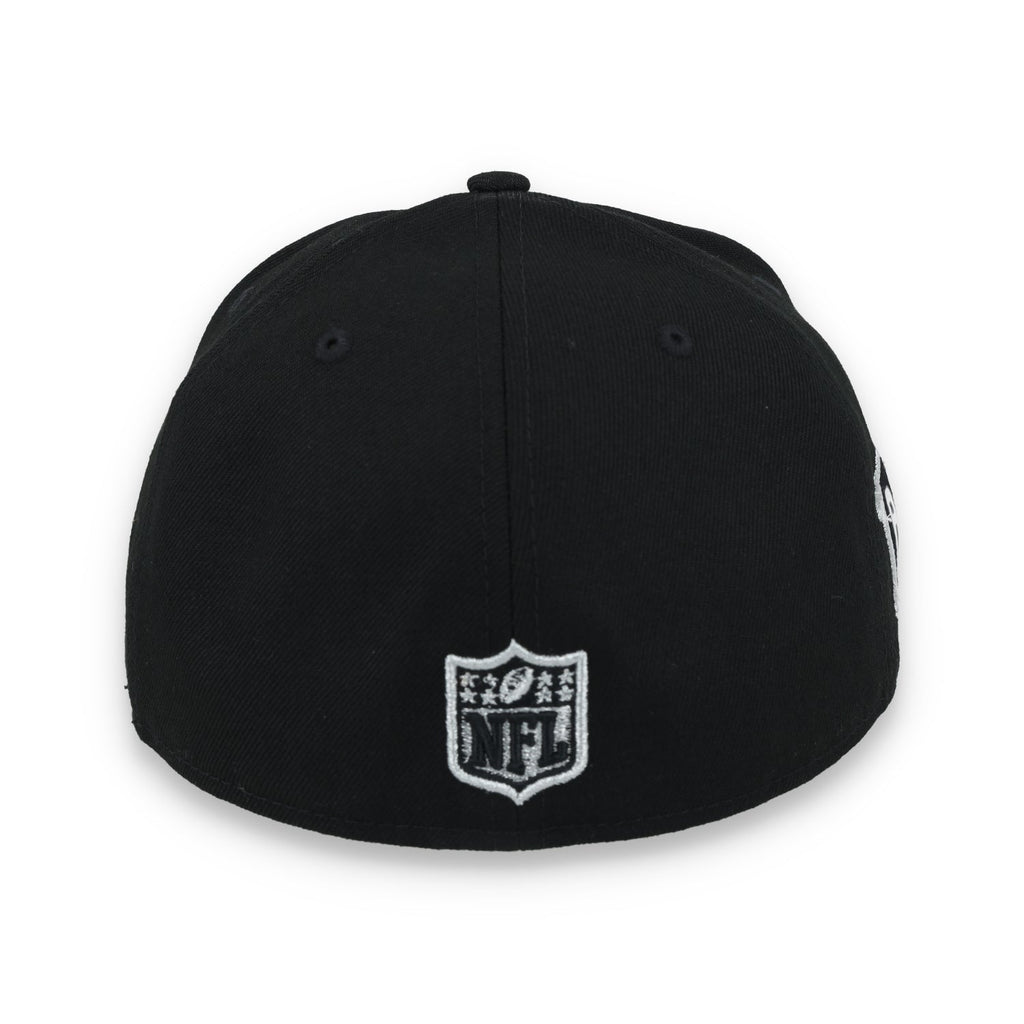 New Era Kids Las Vegas Raiders Pennant 59Fifty Fitted Hat product image 5, provided for visual reference and product detail