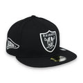 New Era Kids Las Vegas Raiders Pennant 59Fifty Fitted Hat product image 1, provided for visual reference and product detail