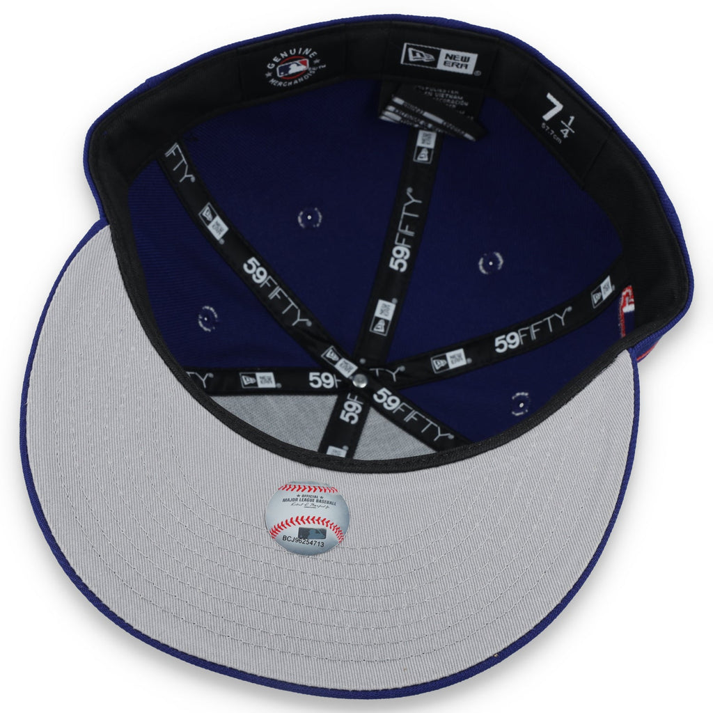 New Era Texas Rangers Pennant Side Patch 59FIFTY Fitted Hat product image 7, provided for visual reference and product
