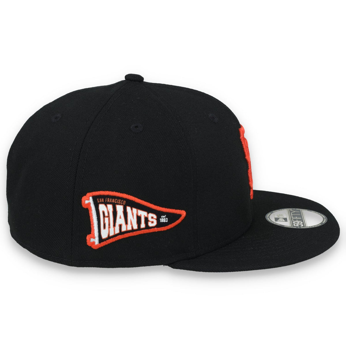 New Era Kids San Francisco Giants Pennant 59Fifty Fitted Hat product image 6, provided for visual reference and product