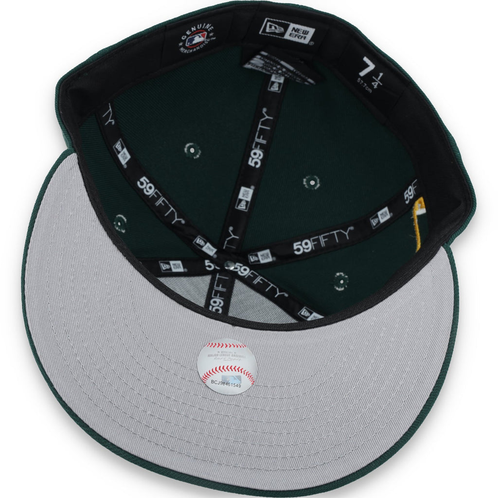 New Era Oakland Athletics Pennant Side Patch 59FIFTY Fitted Hat product image 7, provided for visual reference and product