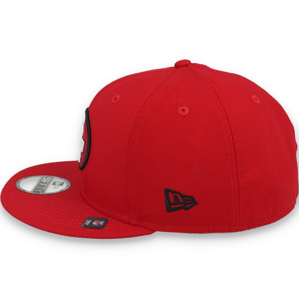 New Era Kids San Francisco 49ers Pennant 59Fifty Fitted Hat product image 4, provided for visual reference and product