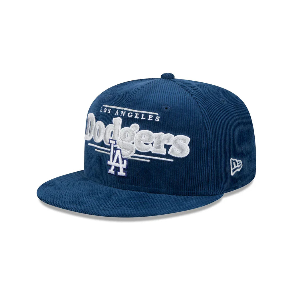 New Era Los Angeles Dodgers Corduroy Throwback Display 9FIFTY Snapback Hat product image 2, provided for visual reference