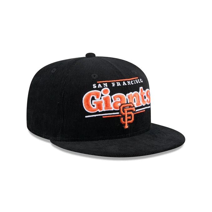 New Era San Francisco Giants Corduroy Throwback Display 9FIFTY Snapback Hat product image 3, provided for visual reference