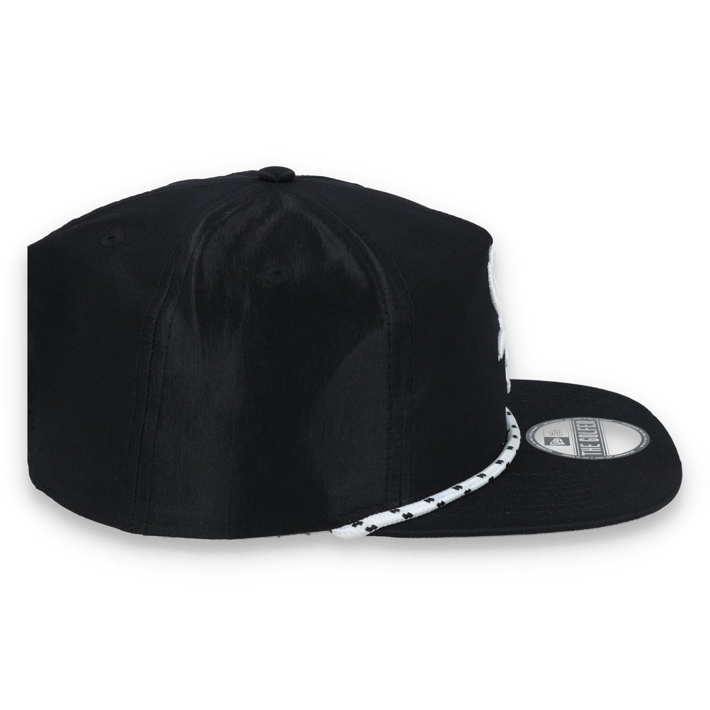 New Era Chicago White Sox Golfer Team Rope Snapback Hat - Black product image 6, provided for visual reference and product