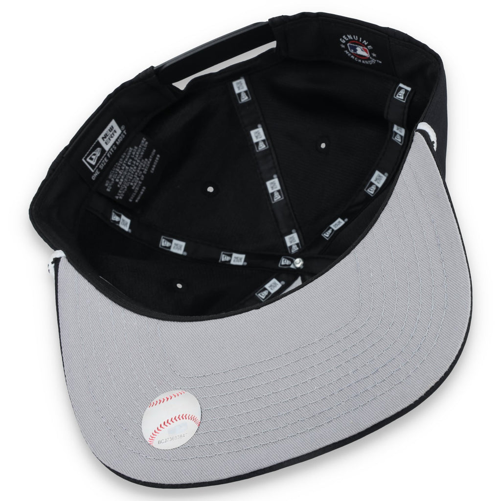 New Era Pittsburgh Pirates Golfer Team Rope Snapback Hat - Black product image 7, provided for visual reference and product